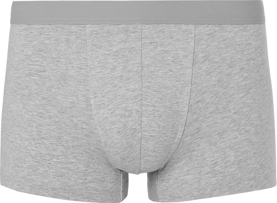 Acne Studios Konrad Mélange Stretch-Cotton Boxer Briefs