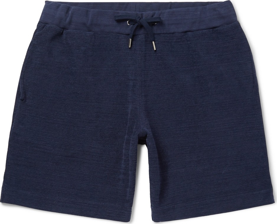 Orlebar Brown Afador Cotton-Terry Drawstring Shorts