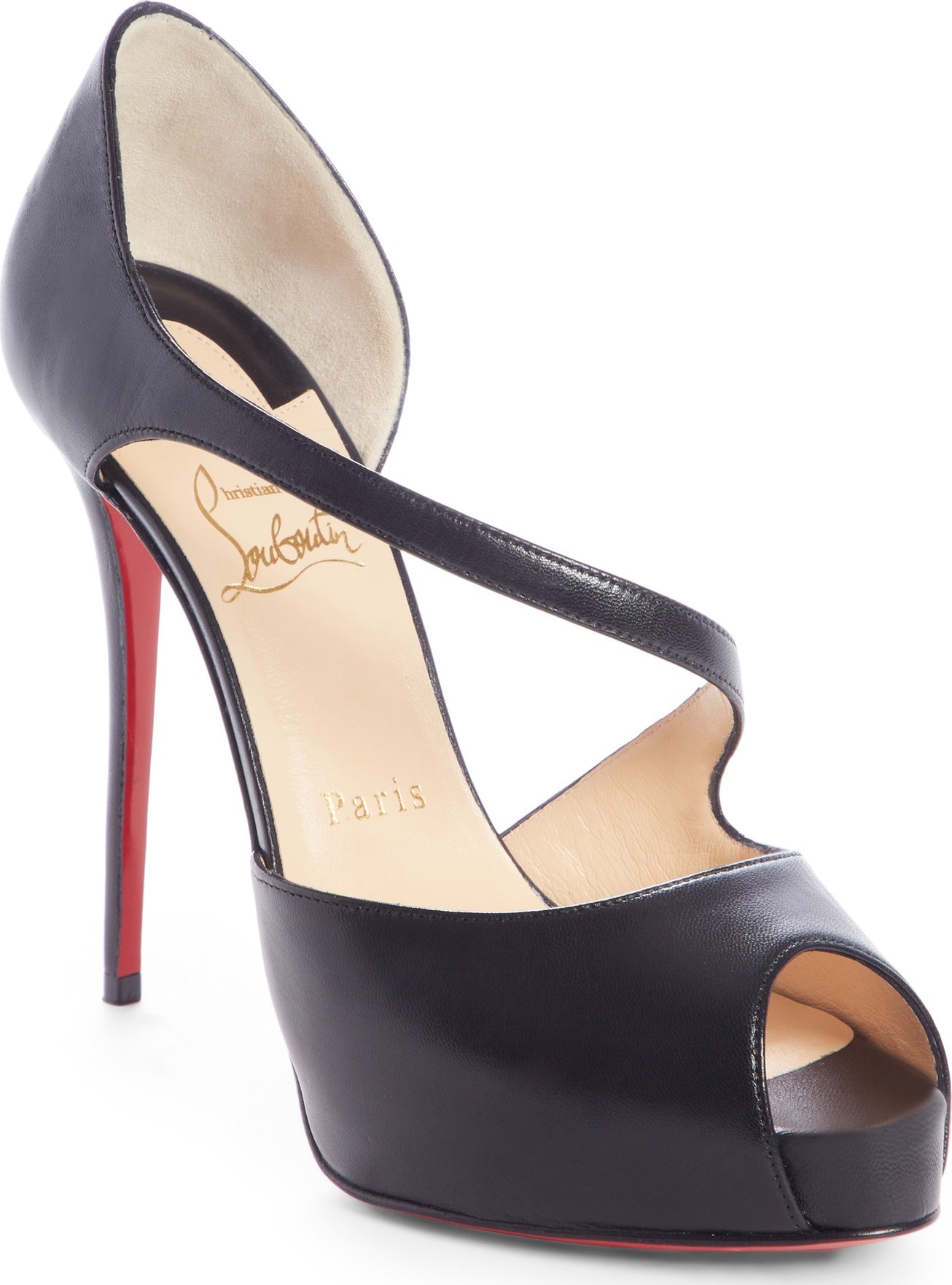 Christian Louboutin Catchy Peep Toe Pump