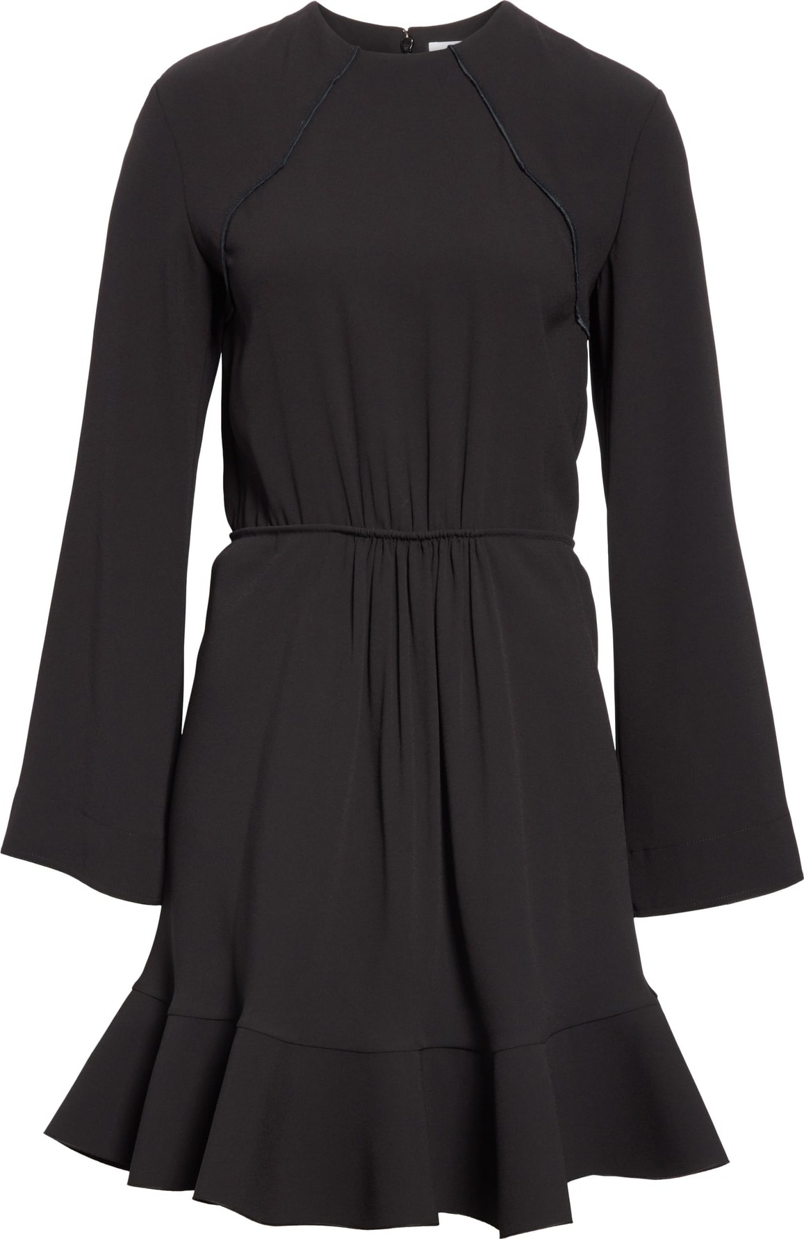 Chloe Scallop Detail Minidress