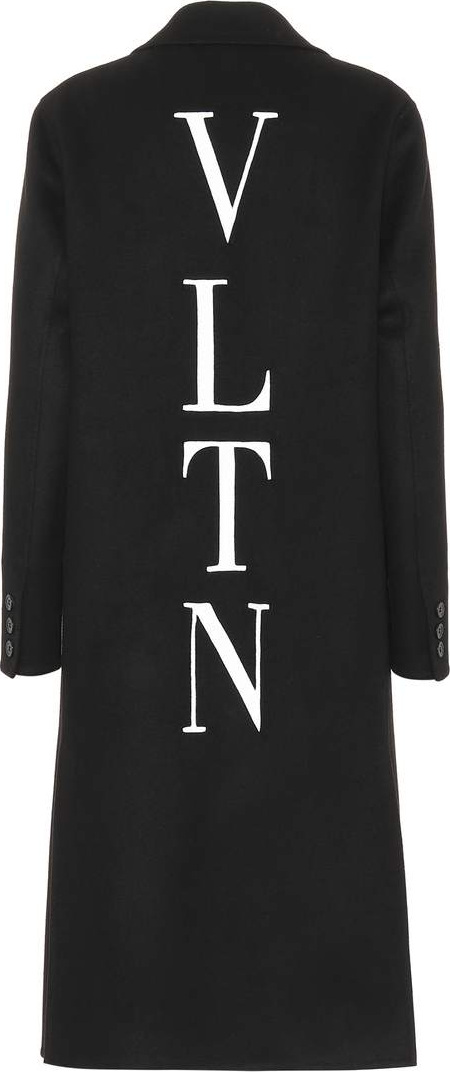 Valentino VLTN wool and cashmere coat