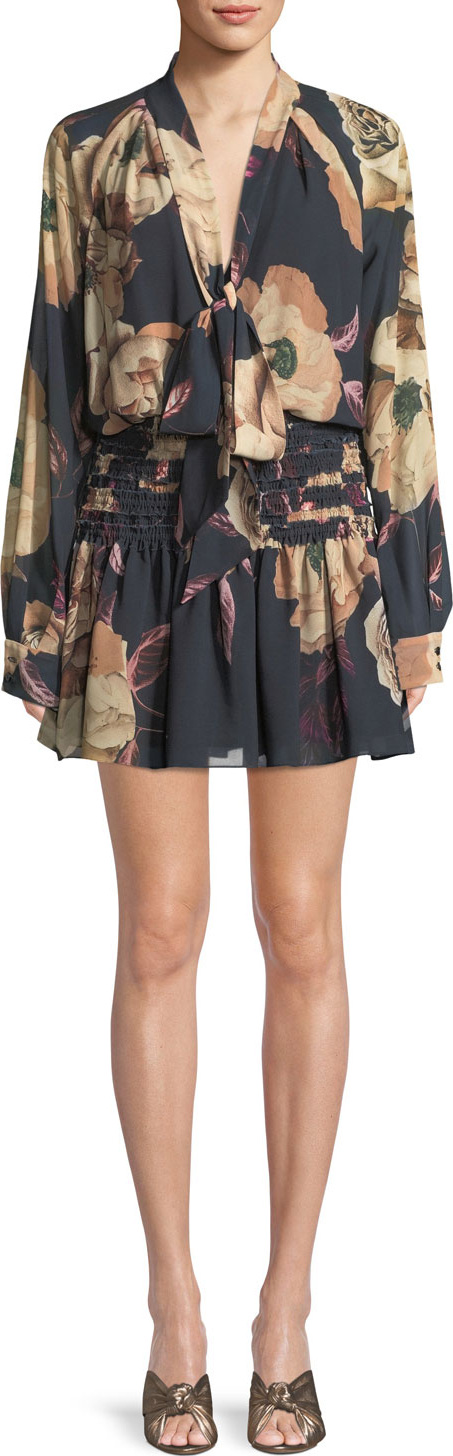 Camilla And Marc Mariposa Mini Dress in Floral Print