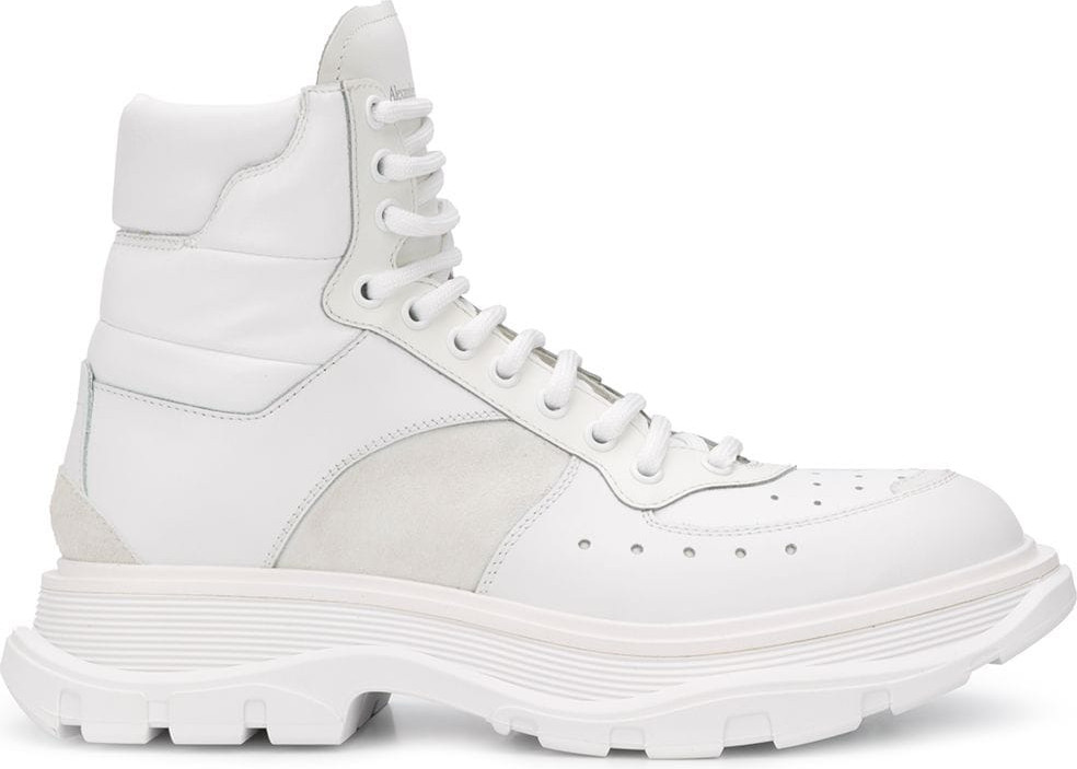 Alexander McQueen - Lace-up high-top sneakers