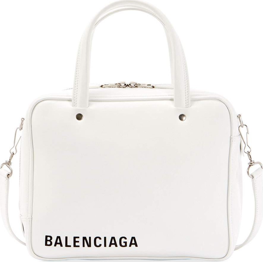 Balenciaga Triangle Square XS Leather Crossbody Bag