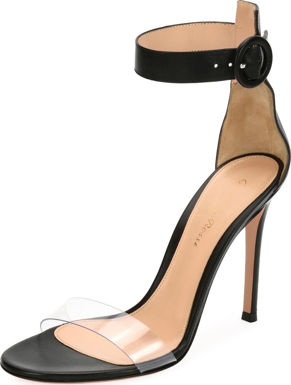 Gianvito Rossi Portofino Illusion d'Orsay Sandals