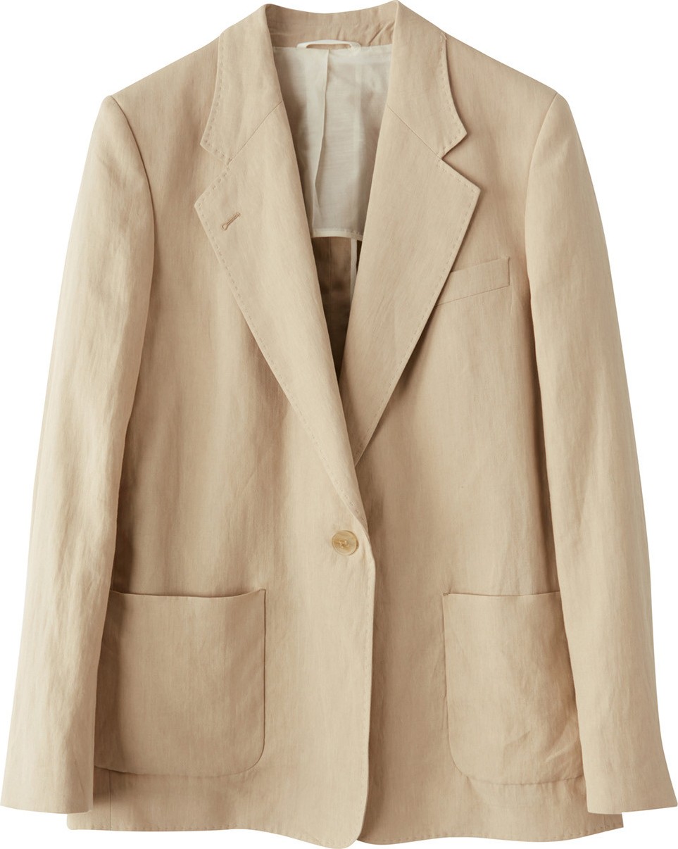 Acne Studios Jana Heavy Linen Blazer