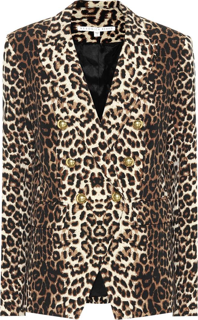 Veronica Beard Miller leopard-printed blazer