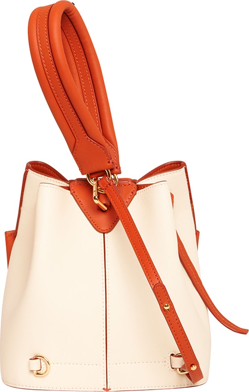 Danse Lente Josh Colorblock Leather Top Handle Bag