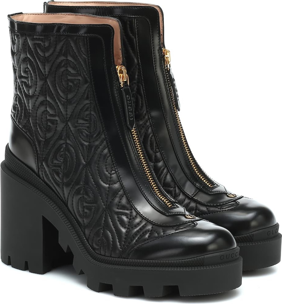 Gucci Leather ankle boots
