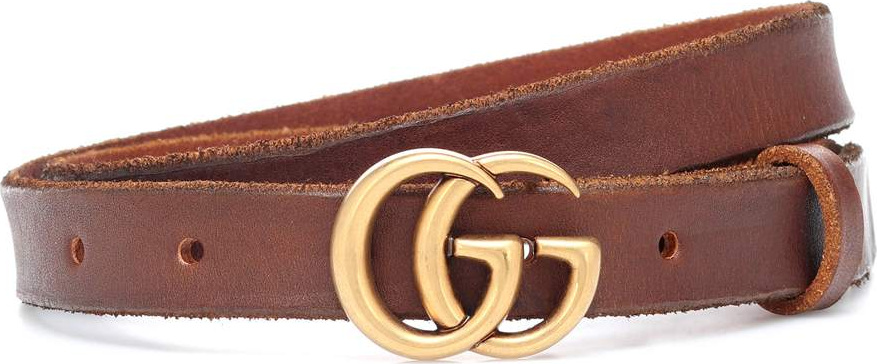 Gucci GG leather belt