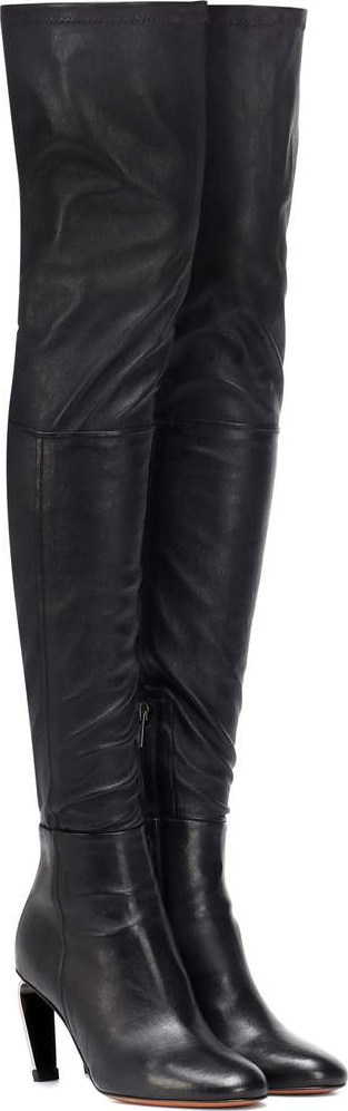 Robert Clergerie Melise over-the-knee leather boots