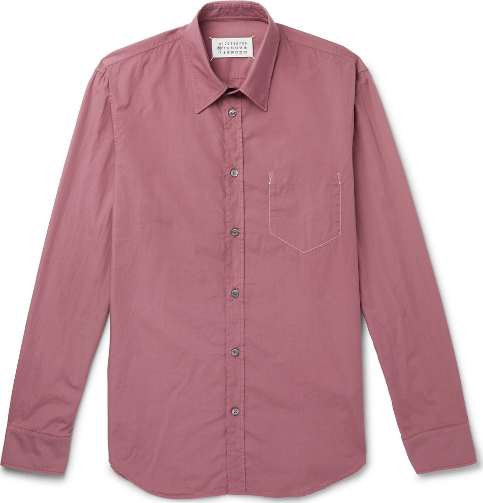 Maison Margiela Slim-Fit Cotton-Poplin Shirt