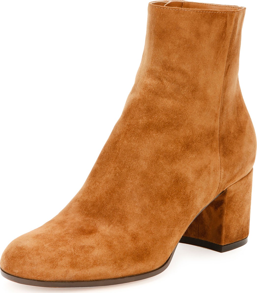 Gianvito Rossi 60MM BLOCK HEEL ANKLE BOOT