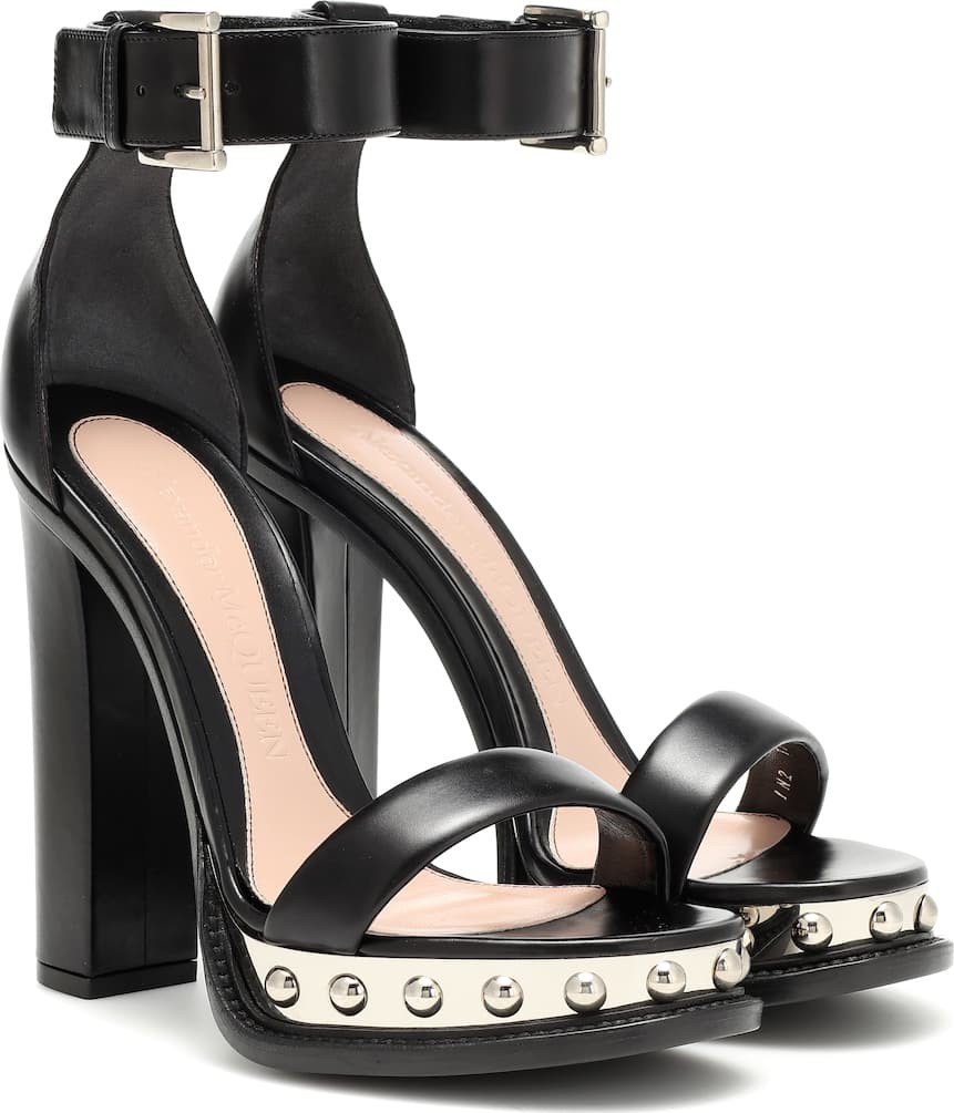 Alexander McQueen Studded leather sandals