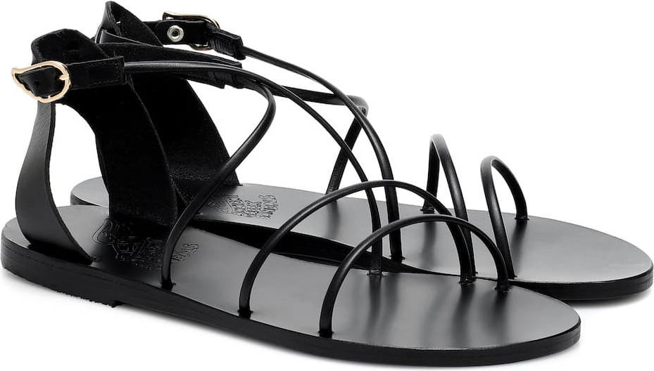 Ancient Greek Sandals Meloivia leather sandals