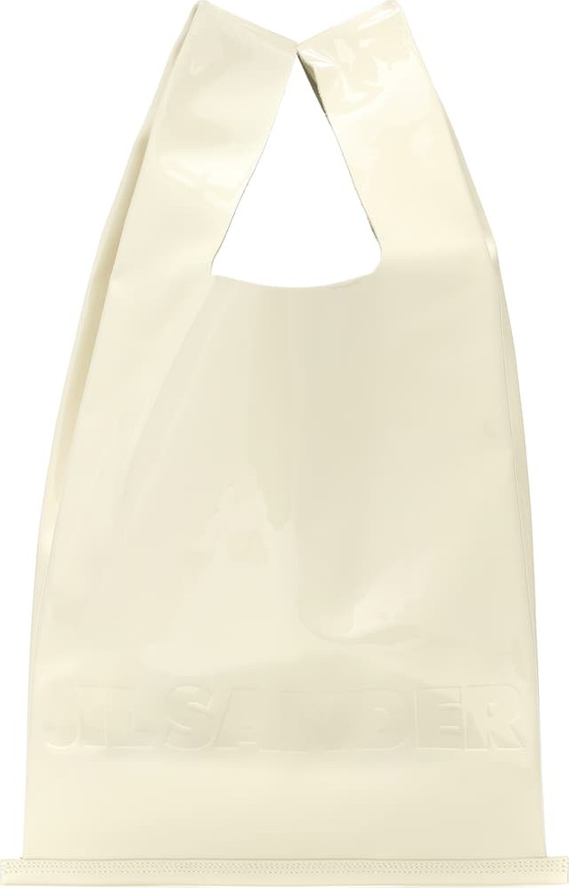 Jil Sander Market patent leather tote