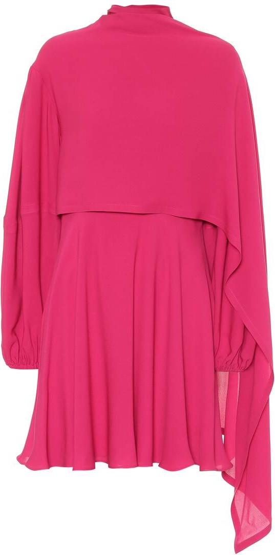 Valentino Silk-crêpe de chine dress