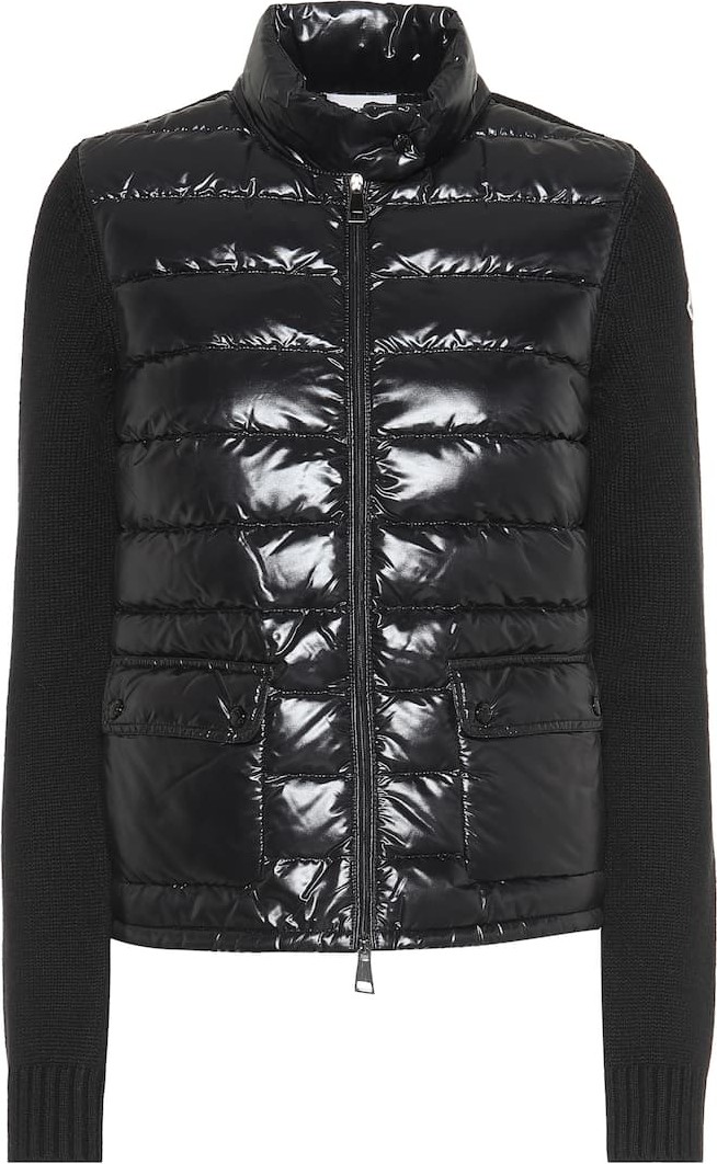 Moncler Wool and down jacket