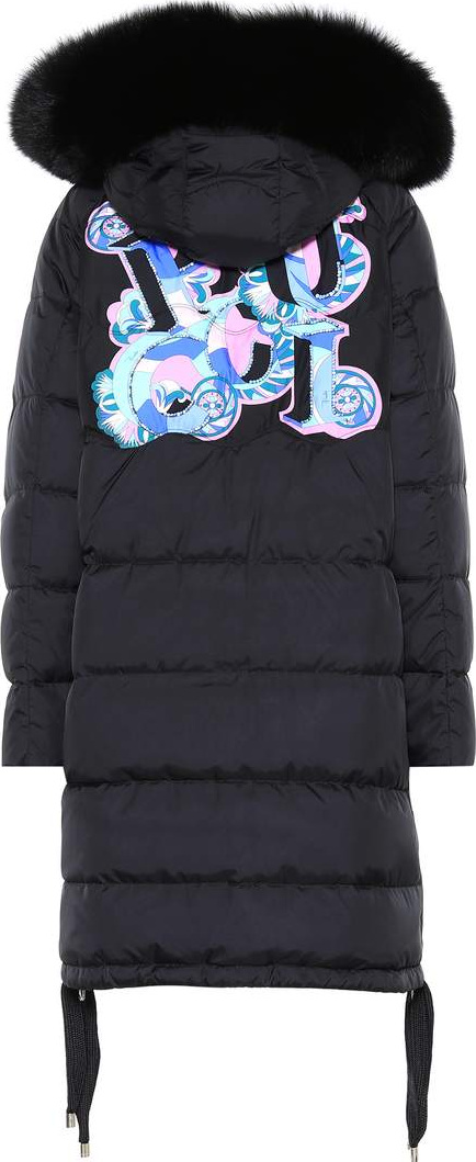 Emilio Pucci Fur-trimmed down jacket
