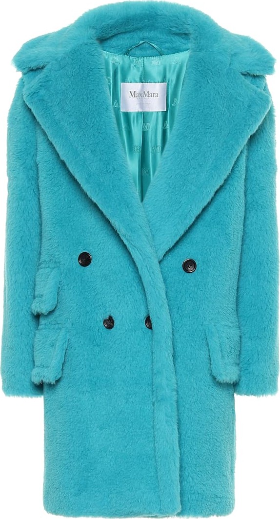 Max Mara Adenia alpaca, wool and silk coat