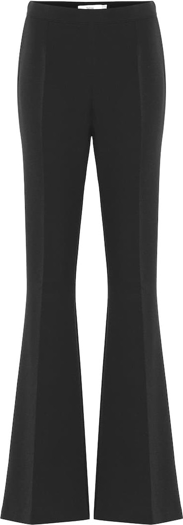 Safiyaa Halluana high-rise flared pants