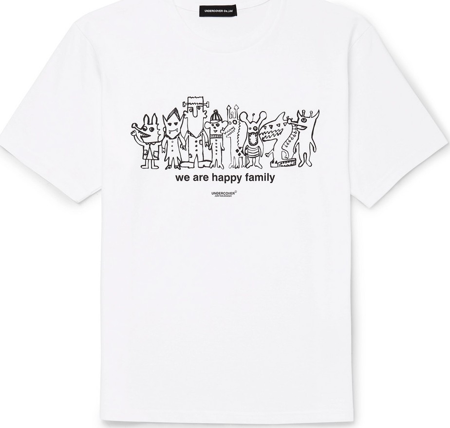 Undercover Printed Cotton-Jersey T-Shirt