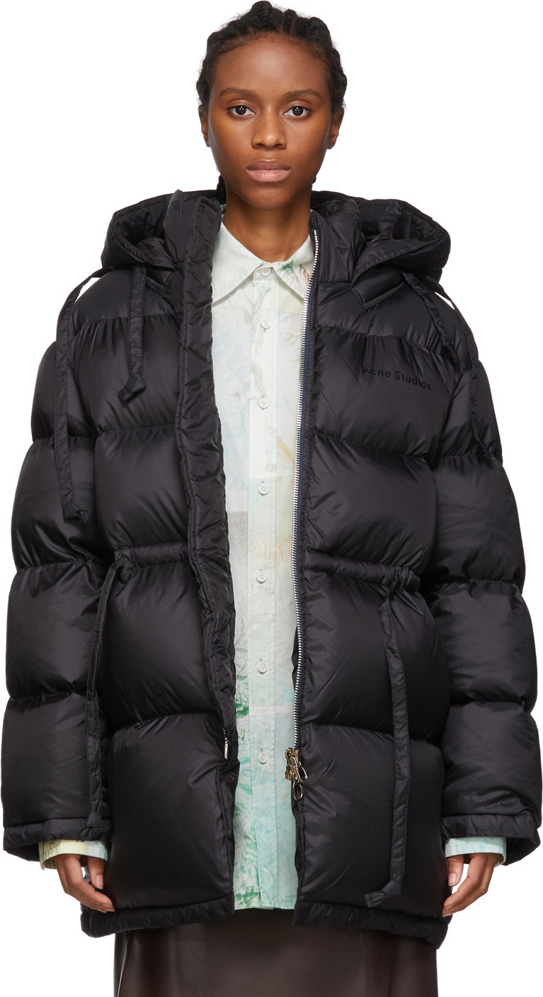 Acne Studios Black Down CC088 Jacket