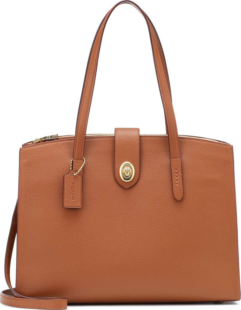 COACH Charlie Carryall leather tote