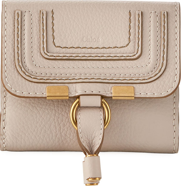 Chloe Marcie Leather Bi-Fold Wallet