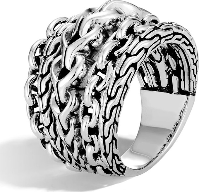 John Hardy Asli Classic Chain Link Ring