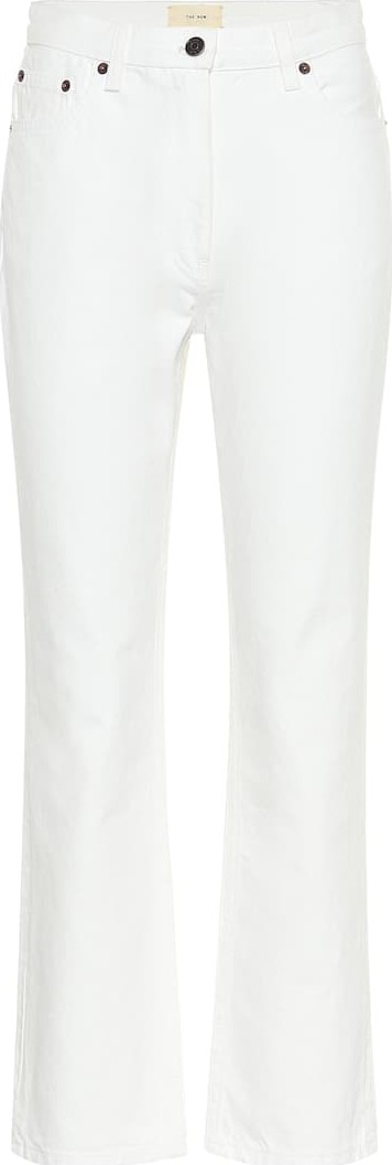 THE ROW Charlee high-rise cropped jeans