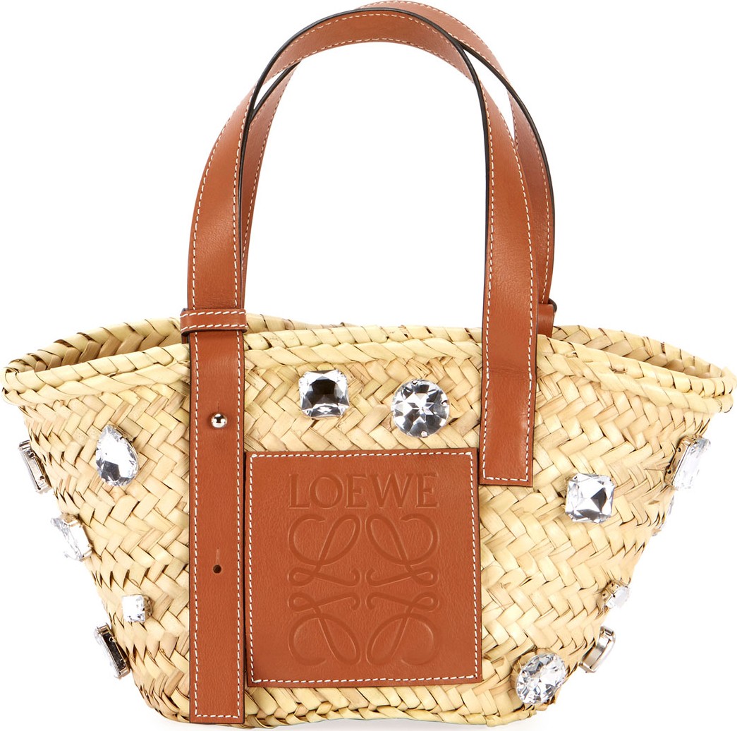 LOEWE Basket Stones Small Tote Bag