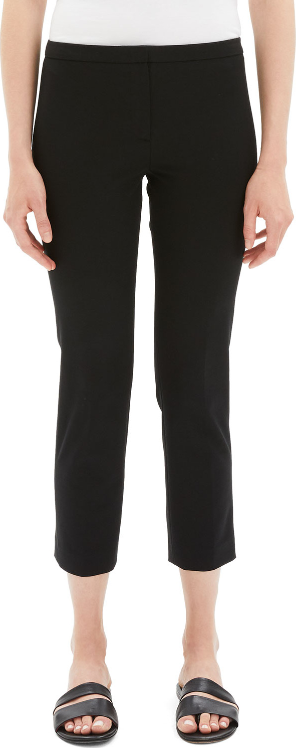 Theory Classic Double-Stretch Cropped Skinny Pants