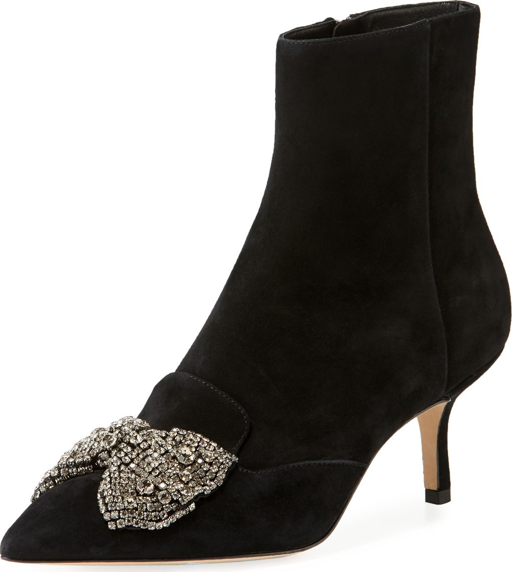 Tory Burch Esme 65mm Point-Toe Booties