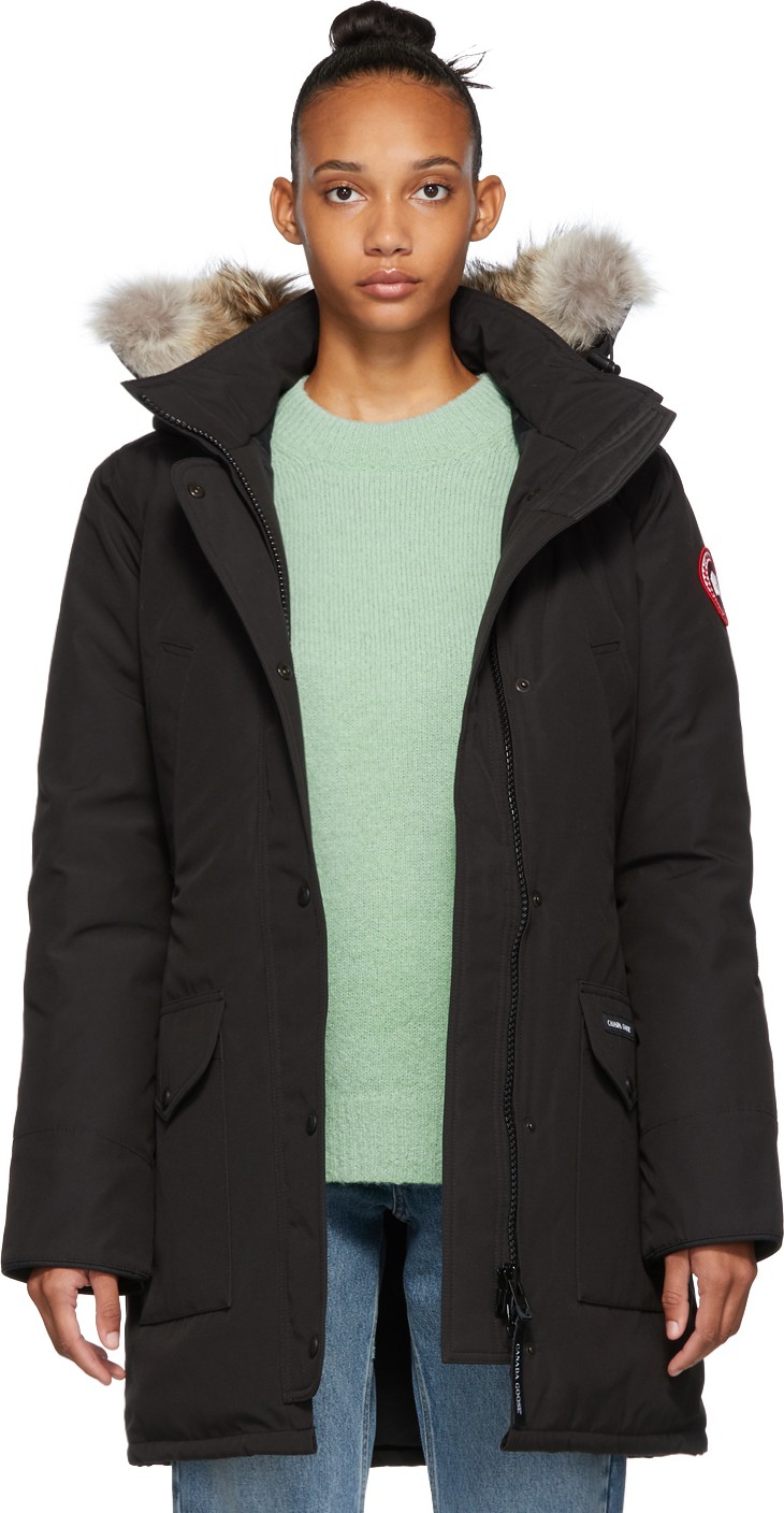 Canada Goose Black Down Trillium Parka
