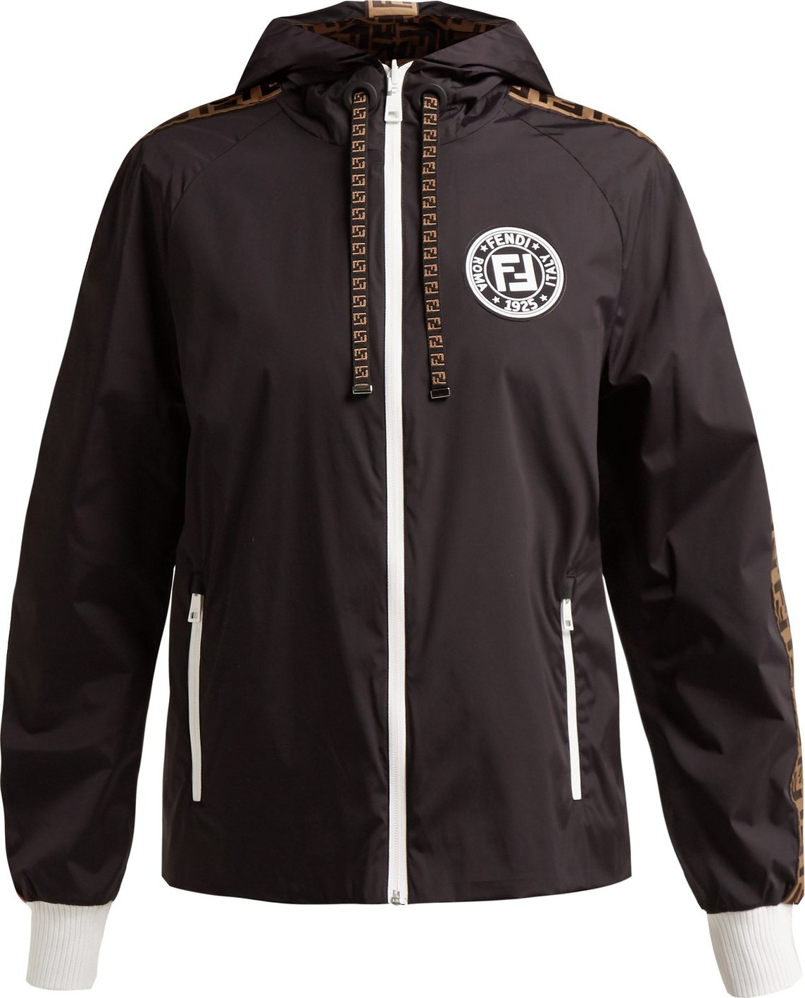 Fendi Logo-print reversible jacket