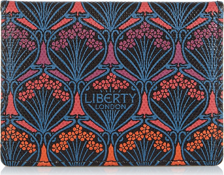 Liberty London Logo Travel Card Holder - Dawn