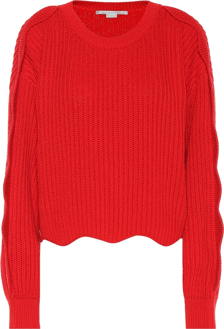 Stella McCartney Cotton and wool sweater