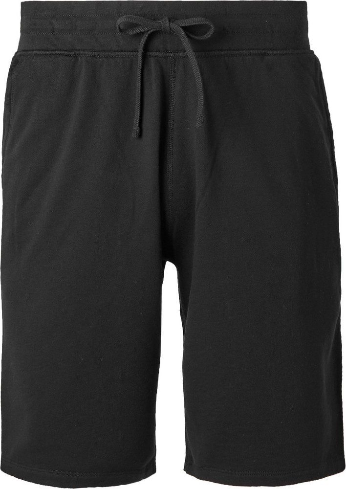 REIGNING CHAMP Loopback Pima Cotton-Terry Drawstring Shorts