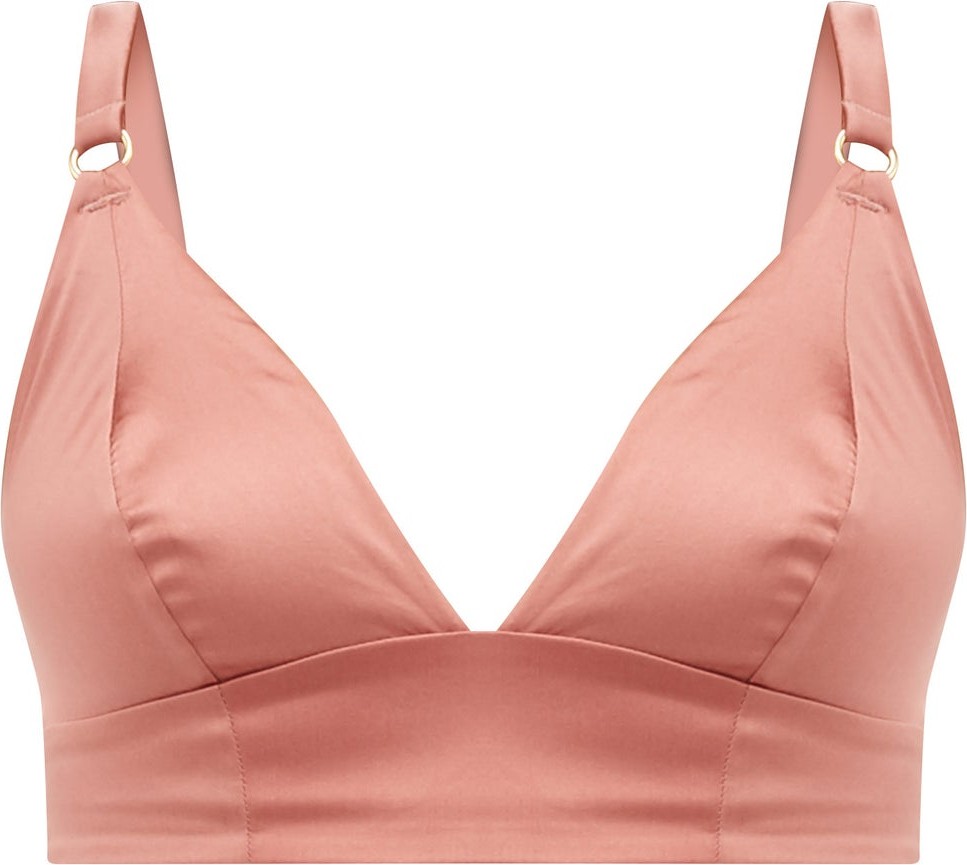 Myla Covent Garden silk-blend satin bra