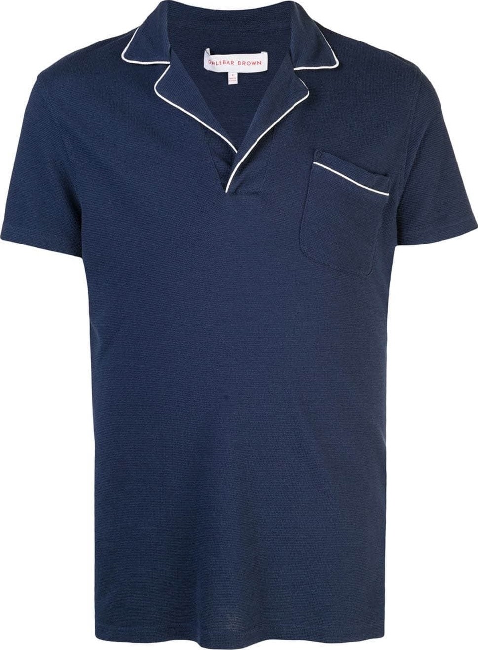 Orlebar Brown Donald piped polo shirt