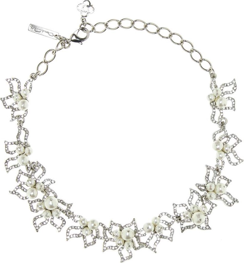 Oscar De La Renta Crystal-embellished necklace