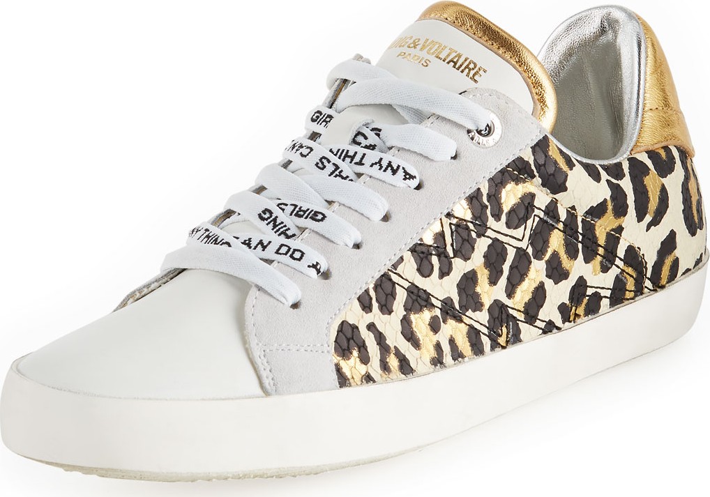 Zadig & Voltaire Leo Wild Platform Sneakers Zadig & Voltaire Leo Wild Platform Sneakers