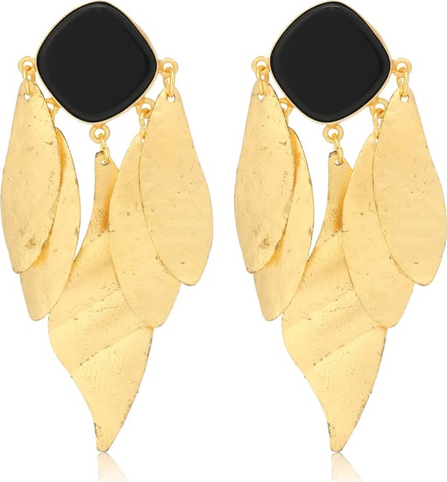 Peet Dullaert Indra 14kt gold-plated earrings