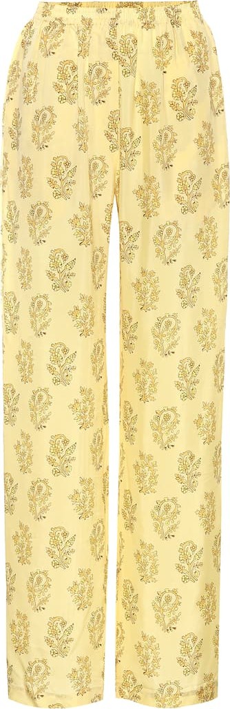 Acne Studios Pernelle printed wide-leg pants