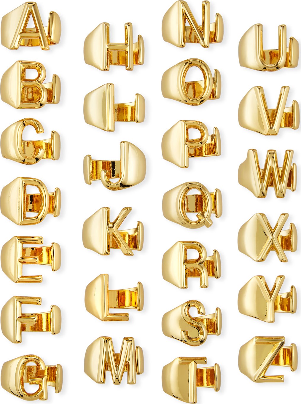 Tai Initial Open Ring