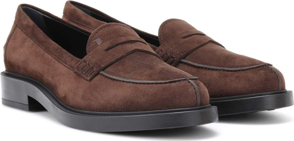 Tod's Gommino suede loafers