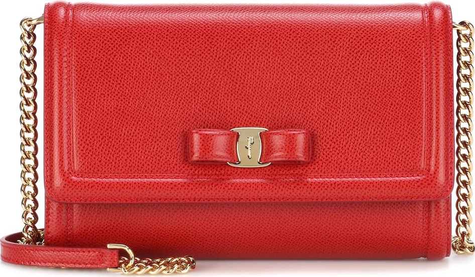 Salvatore Ferragamo Vara Mini leather shoulder bag