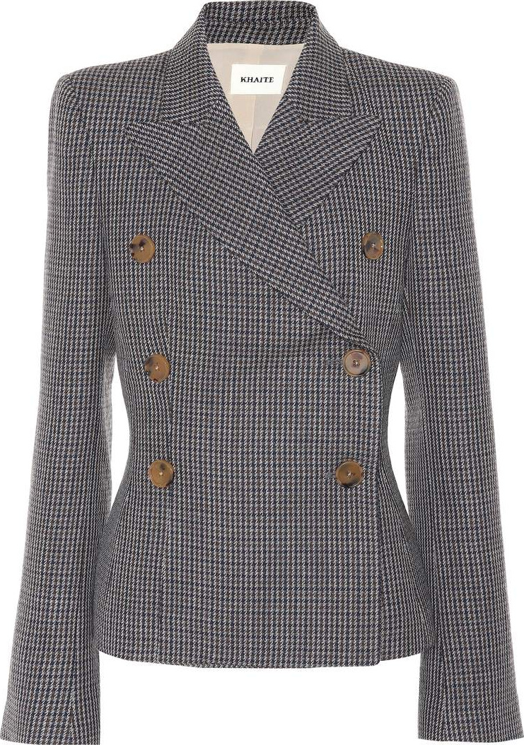 Khaite Cathy tweed blazer