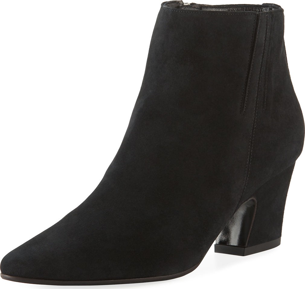 Aquatalia Orlina Suede Ankle Booties